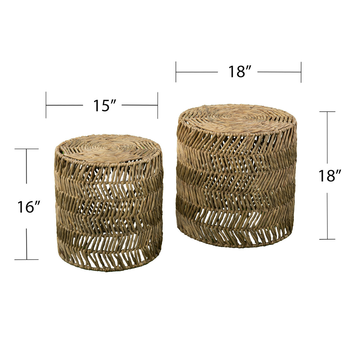 Sand & Stable Zander Drum Nesting Tables & Reviews - Wayfair Canada